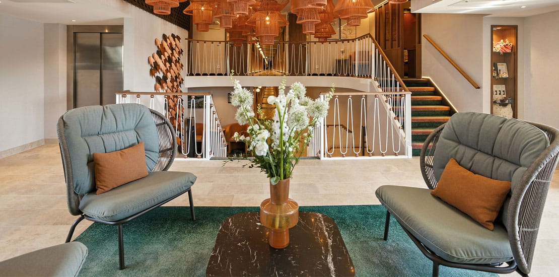 The Reception area on Spirit of the Moselle